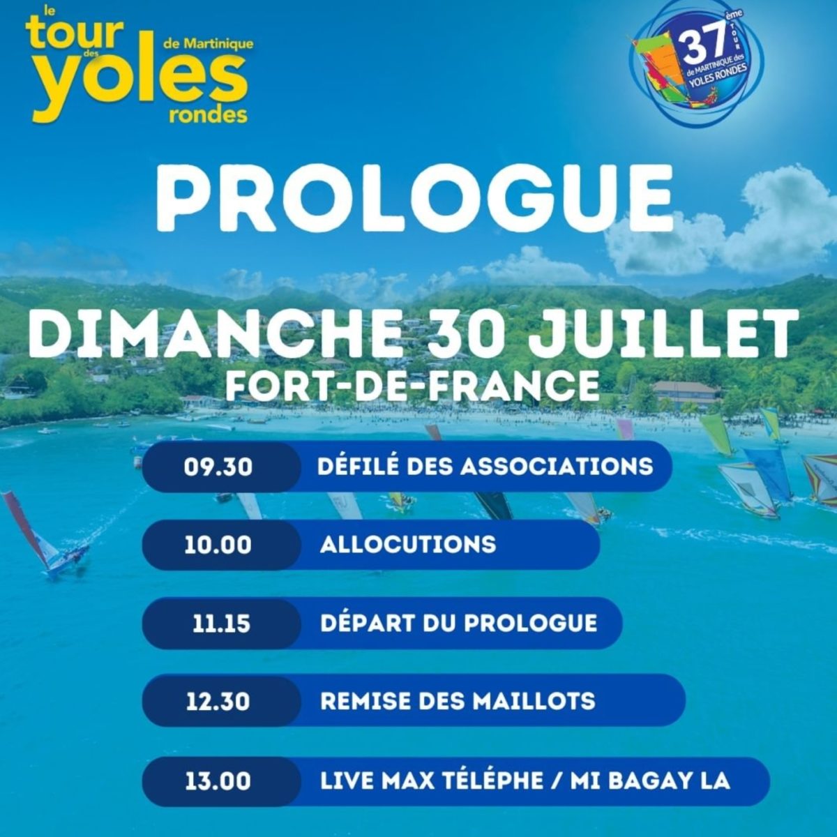 Tour De Martinique Des Yoles Rondes 2023 Prologue Bondamanjak