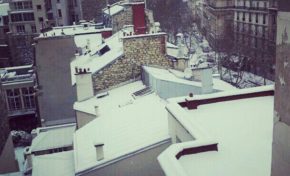 Neige sur Paris et ailleurs