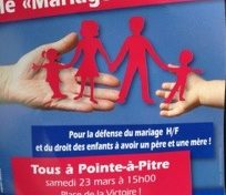 La #Guadeloupe contre le mariage pour tous