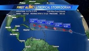 La tempête #Dorian...si Dieu veut