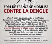 Fort-de-France se mobilise contre la #dengue