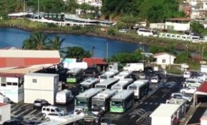 Fin du conflit des bus à Fort-de-France en#Martinique