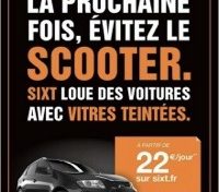 SIXT tente les teintées