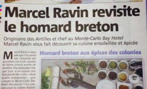 Le homard aux épices des Colonies...pince moi je rêve