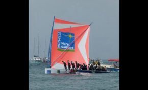 Mutuelle Mare Gaillard remporte le prologue de la trentième édition du Tour des yoles rondes de la #Martinique