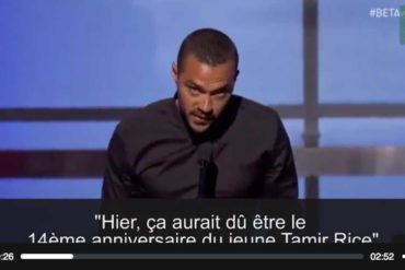 Jesse Williams, black power aux BET Awards (video)