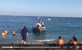 Nice : interpellation d'une femme "voilée" par la police sur la plage (vidéo)