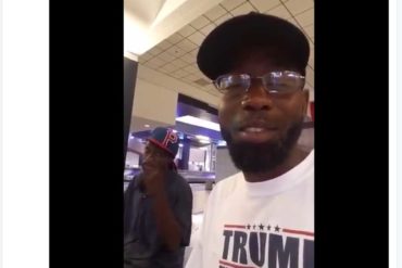 Il est Black et vote Trump. (vidéo)