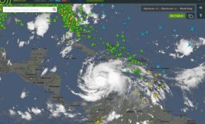 Matthew fait la loi dans le ciel de la Caraïbe