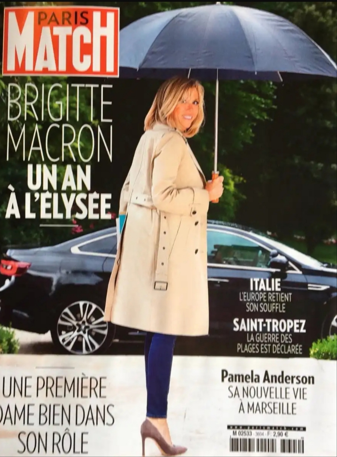 Brigitte Macron...l'étonnante Une De Paris Match - Bondamanjak