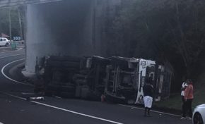 Martinique : accident à Sainte-Luce en plein confinement.