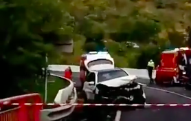 Grave accident de la route à Bellefontaine en Martinique