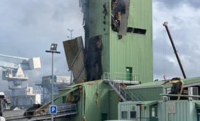 Forte explosion sur le port de Fort-de-France en Martinique