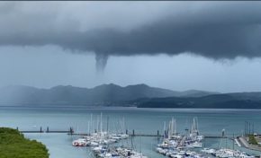 Image du jour 14/08/21 Trombe marine - Martinique -