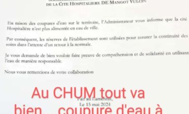 At CHUM...tout va bien en Martinique  !!! 🏥