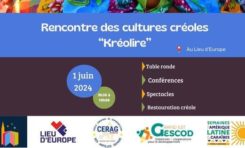 KREOLIRE à Strasbourg demain samedi 1er juin