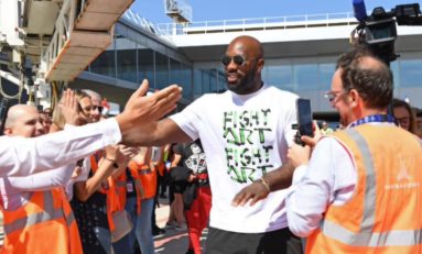 Teddy Riner : 🎶🎶🎶" La Guadeloupe an rivé mi mwen"🎶