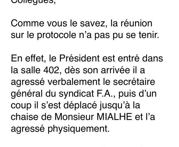 Serge Letchimy dans la tourmente, la CDMT-CTM prend position : « … c’est inadmissible »