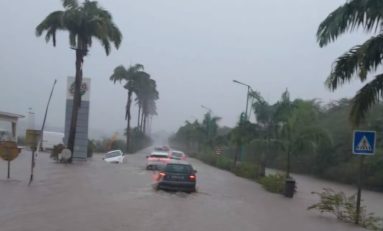 La Martinique en vigilance orange...sauf qu'au sud les automobilistes étaient dans le rouge