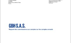 GBH S.A.S. Rapport des commissaires aux comptes annuels. Exercices clos le 31 décembre 2023